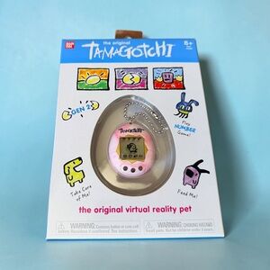 Bandai The Original Tamagotchi Gen 2 Virtual Pet Marble Pink New Factory Sealed